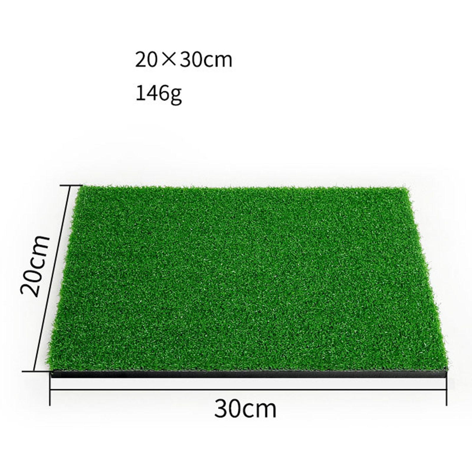 Practice Equipment For Golf - グリーン1枚入り 20cmx30cm 交換可能なゴルフ練習マット スイングトレーナー 練習器具 家庭