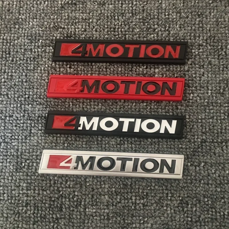 Golf Equipment Used - 金属車のリアトランクステッカーバッジフロントグリルエンブレムデカール VW 4MOTION ポロゴルフティグアンジェッタ CC カースタイリングアクセサリー