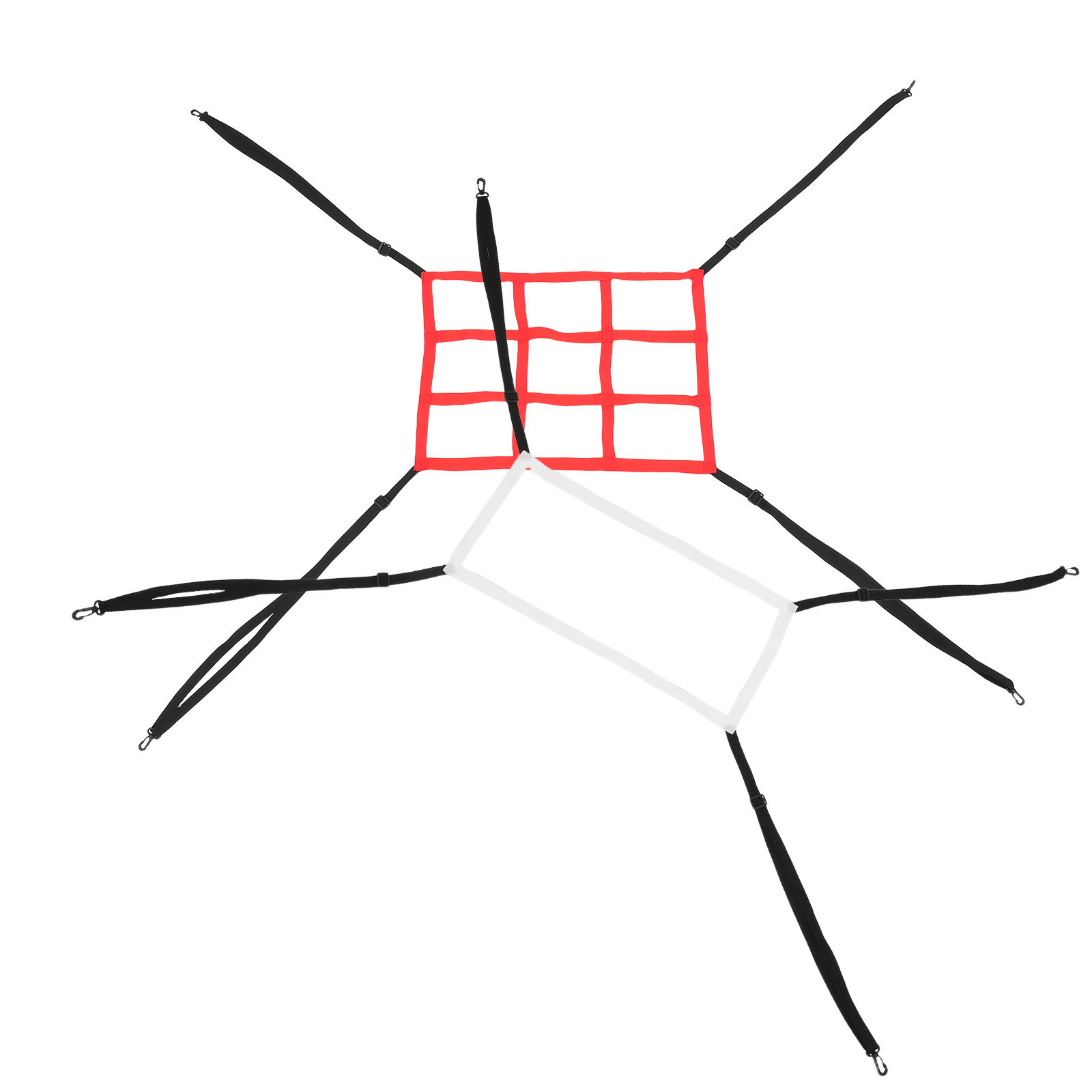 Practice Net Hitting - 2個入り野球トレーニングネット、調整可能なリバウンダー、ピッチバック、ソフトボール練習用具、裏庭バッティングケージ、ヒッティングネット