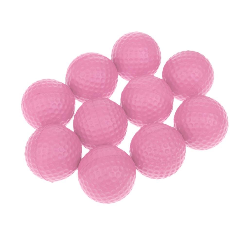 Practice Equipment For Golf - フォームゴルフ練習ボール PU素材 弾性トレーニング補助具 ミニゴルフボール 室内ゴルフ用品 バルクセット