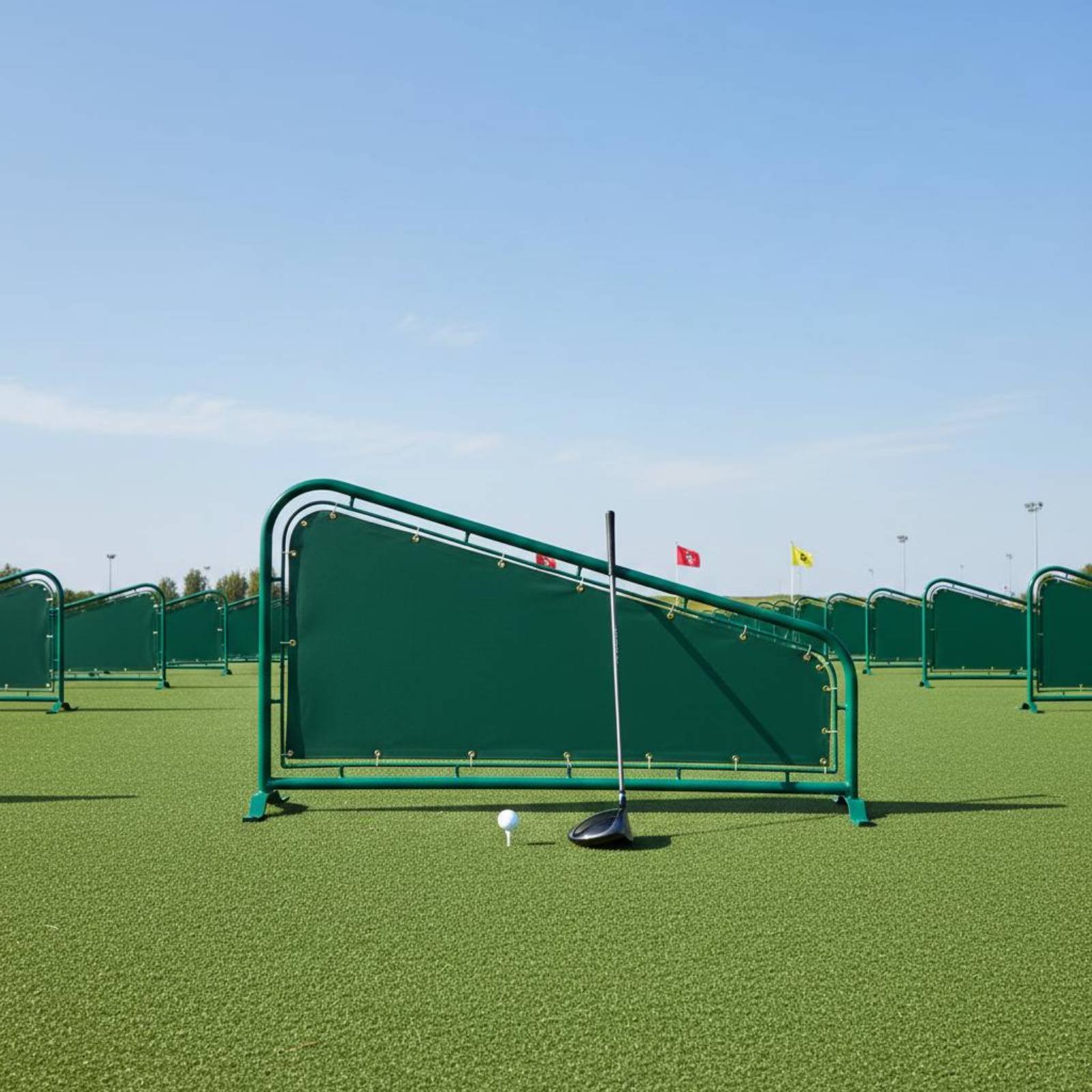 キャンバスゴルフディバイダー高耐久練習場バリアスポーツ用品耐 - Practice Equipment For Golf のレビューと価格