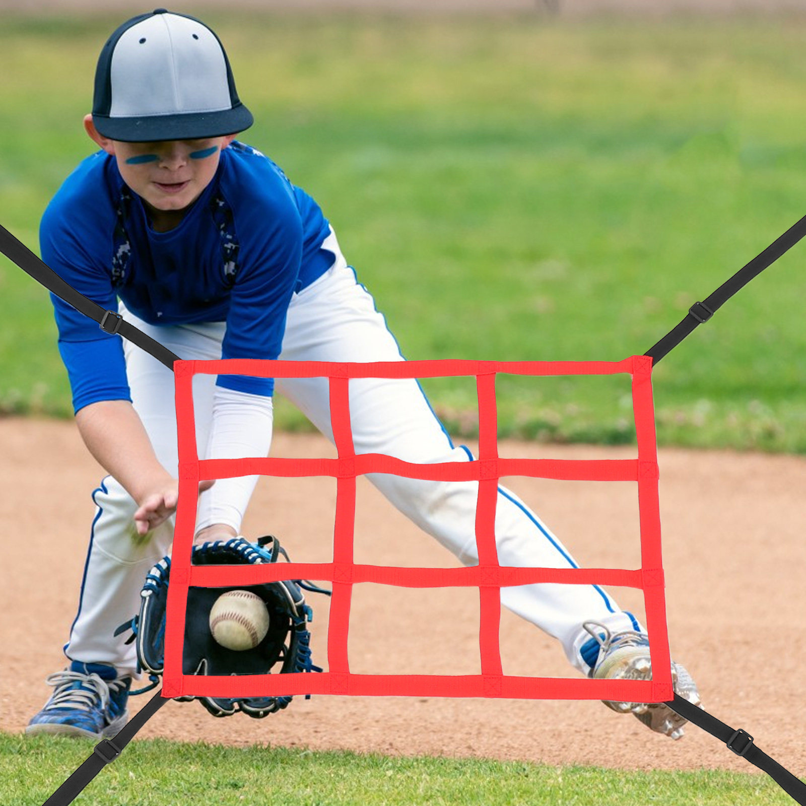 2個入り野球トレーニングネット、調整可能なリバウンダー、ピッ - Practice Net Hitting のレビューと価格
