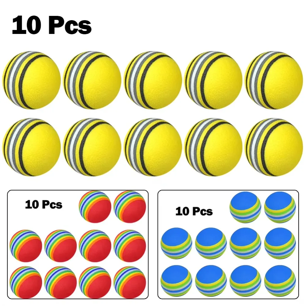 10 個ゴルフスイングトレーニングフォームボールレインボース - Practice Equipment For Golf のレビューと価格