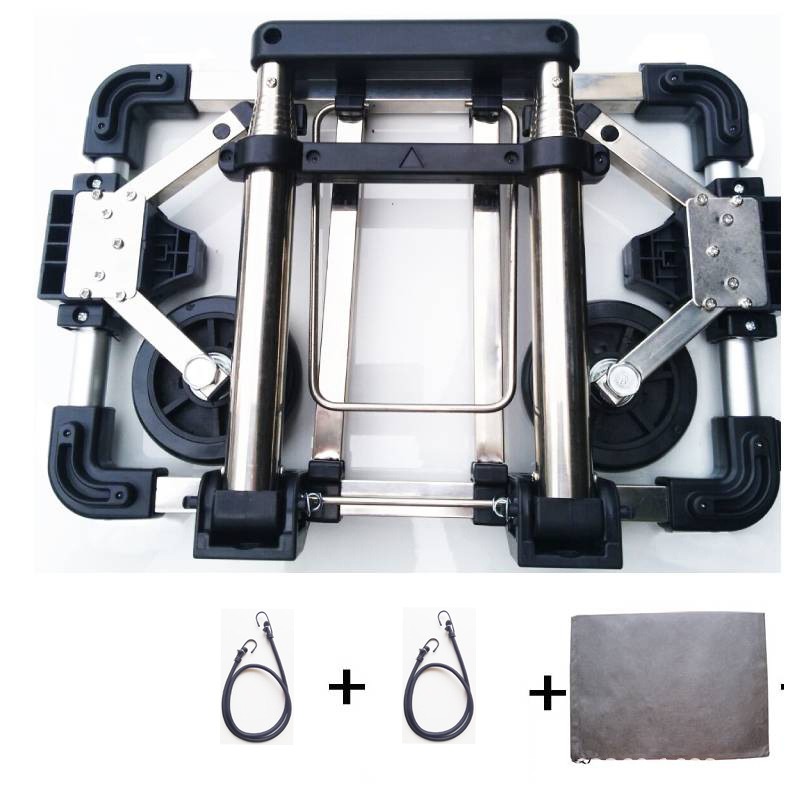 折りたたみ式小型カート、超小型トロリー、手をつないでカートを - Pull Cart Fold のレビューと価格