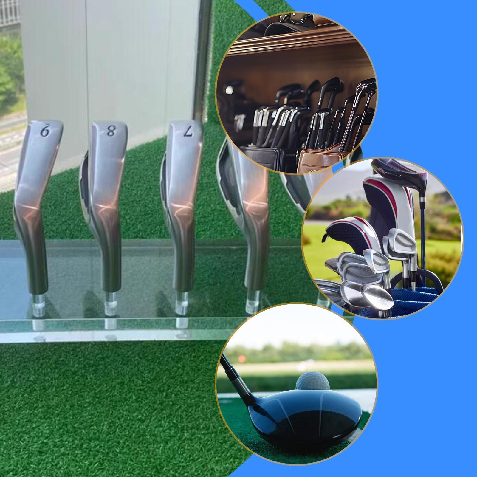 ゴルフヘッドディスプレイラック透明アクリルスタンドゴルフ用品 - Golf Equipment Store のレビューと価格