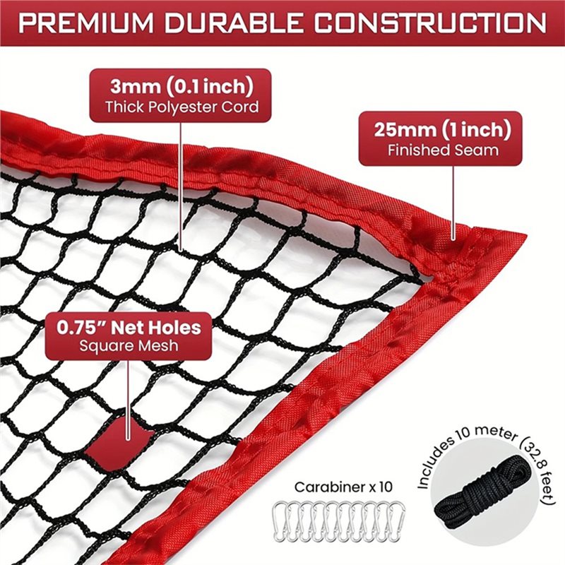 HOTB72A ゴルフ練習ネット 10x10フィート、頑丈な - Practice Net Hitting のレビューと価格