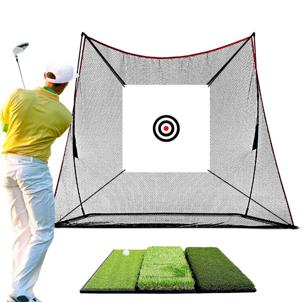 屋内屋外ゴルフトレーニングターゲット、ゴルフ用ストラップ付き - Practice Net Hitting のレビューと価格