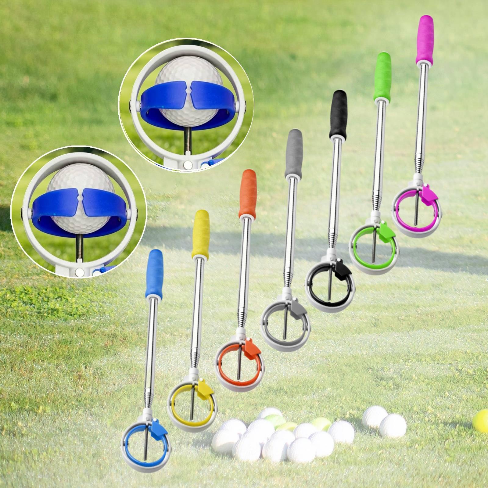 ゴルフボールピッカー ステンレス鋼強化ケージ ゴルフ練習器具 - Golf Equipment For Seniors のレビューと価格
