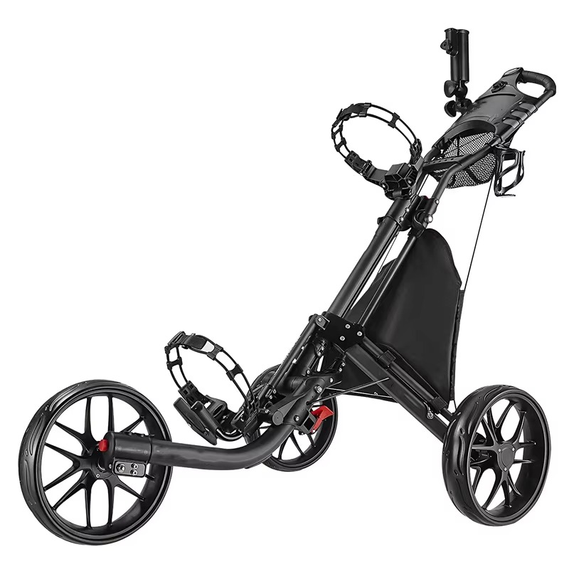 ゴルフプッシュカート 4輪 頑丈 軽量 折りたたみ式 ゴルフ - Pull Cart Fold のレビューと価格