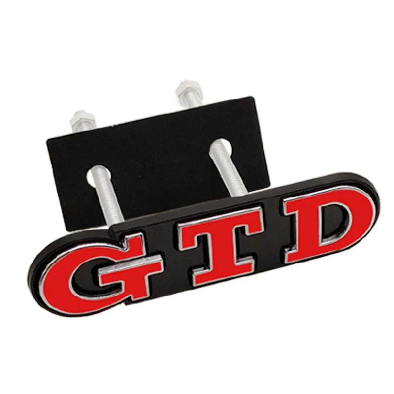 3D 金属 GTD ロゴ車のリアトランクバッジステッカーフロ - Golf Equipment Used のレビューと価格